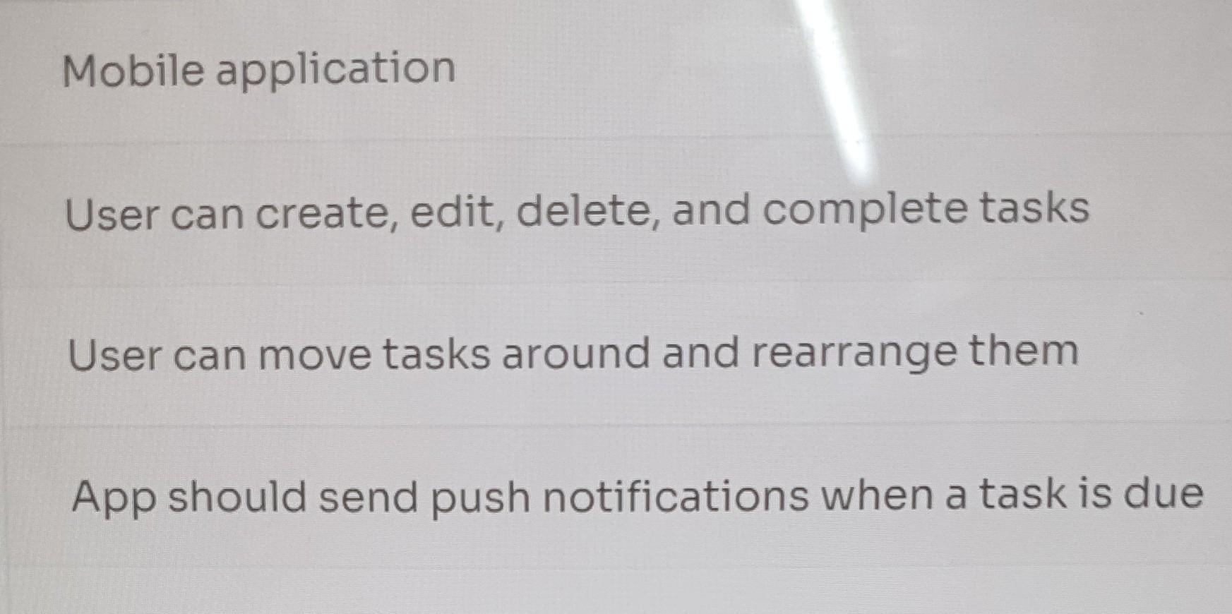 Solved hello I want a code to create a mobile application in | Chegg.com