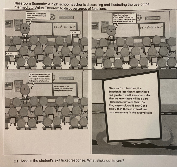 Solved Classroom Scenario: A High School Teacher Is | Chegg.com