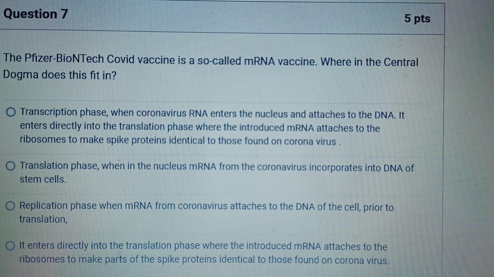The Organization ‎/ Coming From A Latin〜 Solved The Pfizer-BioNTech Covid vaccine is a so-called mRNA