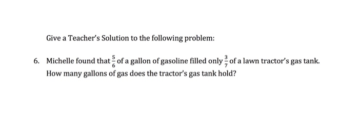 Solved Give a Teacher's Solution to the following problem: | Chegg.com