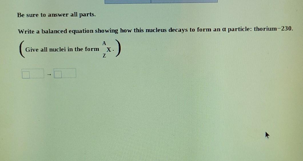 Solved Be sure to answer all parts. Write a balanced | Chegg.com
