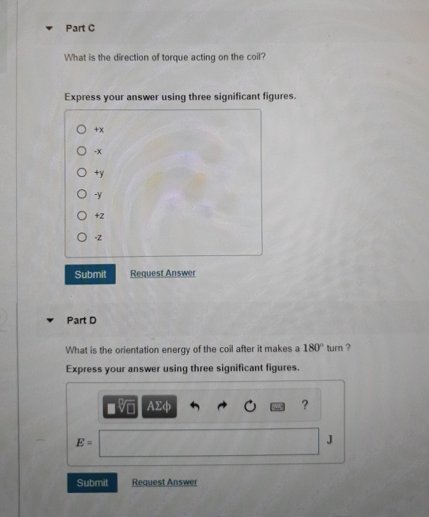 Solved A quarter circular coil 12cm in radius lies in the xy | Chegg.com