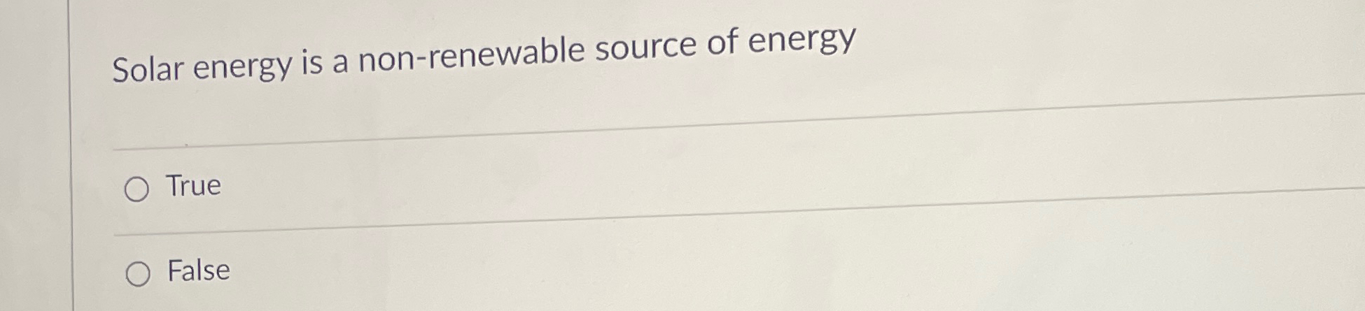 petroleum is a non renewable source of energy true or false
