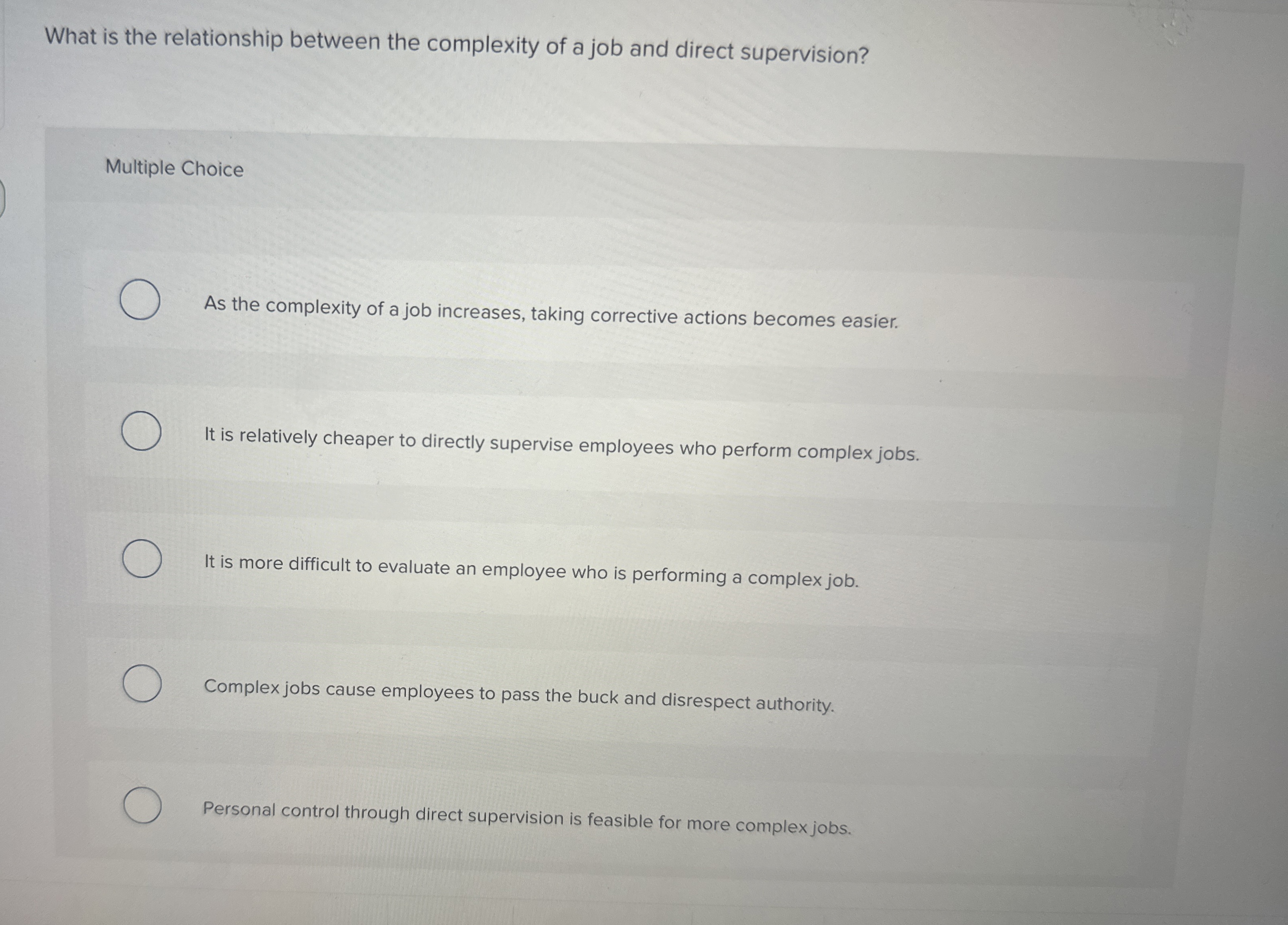 Solved What is the relationship between the complexity of a | Chegg.com