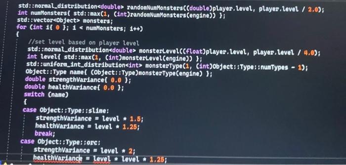 Solved how can i switch out each loop with an stl algorithm | Chegg.com