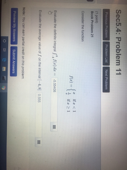 Solved Sec5.4: Problem 11 Previous Problem Problem List Next | Chegg.com