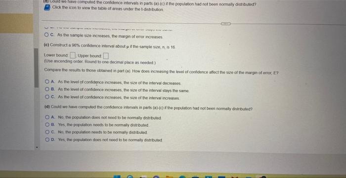 Solved A smple random sample of size n is drawn from a | Chegg.com