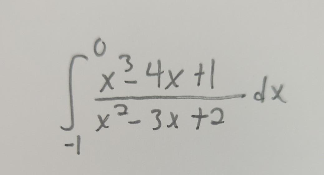 10x3-4x-1x2-3x-2dx-chegg