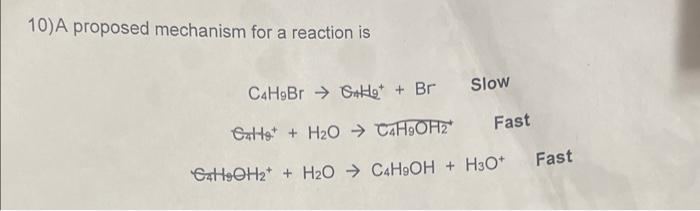 Solved ) (6 pts) Given that the overall reaction is | Chegg.com