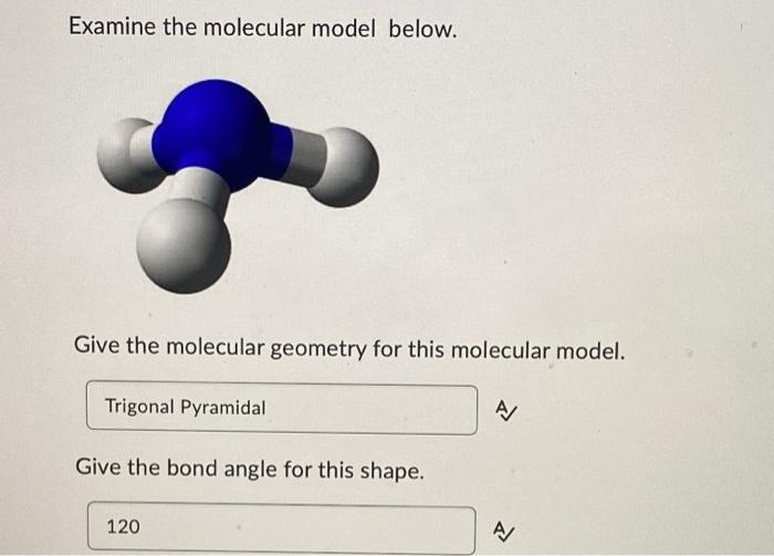 trigonal pyramidal bond angle