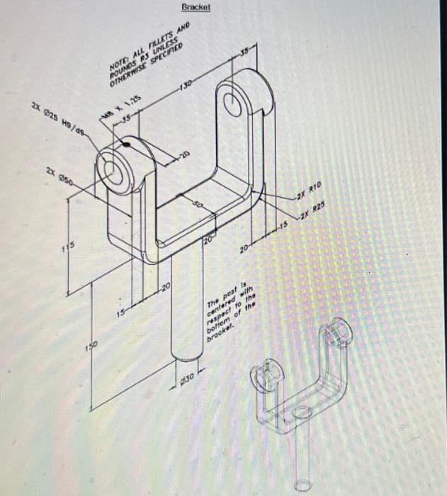 Solved P18-1) Create a working drawing package for the | Chegg.com