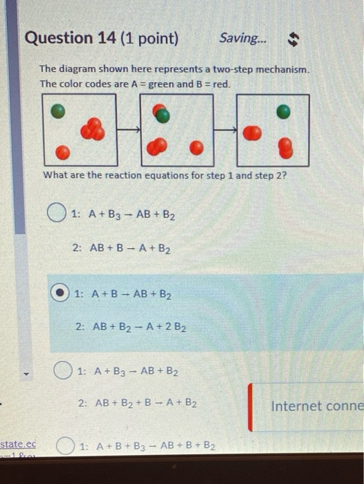 Solved Question 14 (1 point) Saving... The diagram shown | Chegg.com