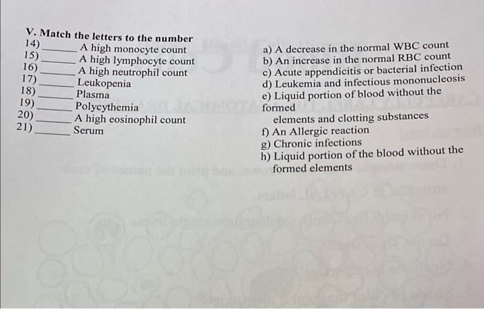Solved 2) These cells clear away disintegrated bodies of RBC | Chegg.com