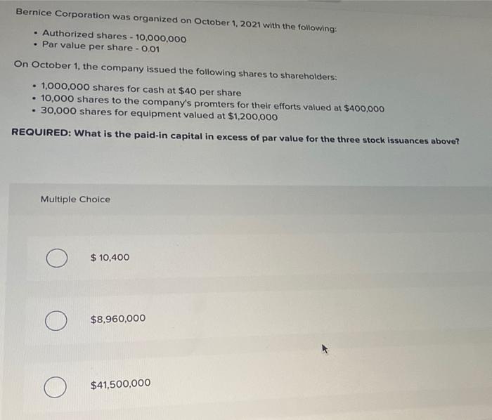 Solved 1)selext whether stockholders equity would increase | Chegg.com