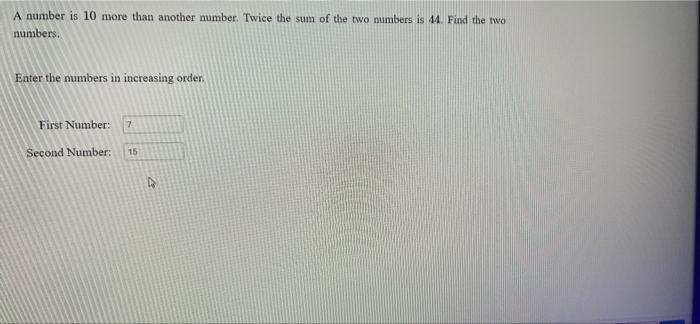 solved-a-number-is-10-more-than-another-number-twice-the-chegg