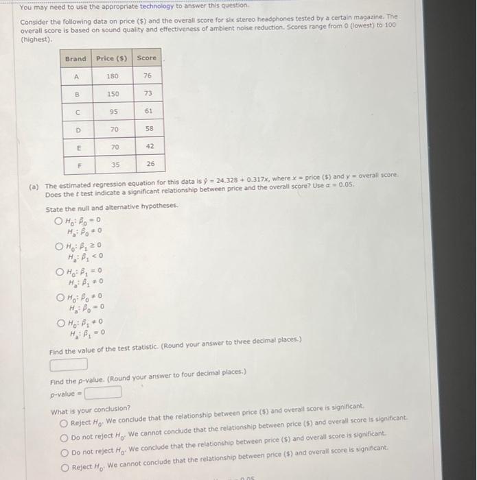 Solved You may need to use the appropriate technology to | Chegg.com