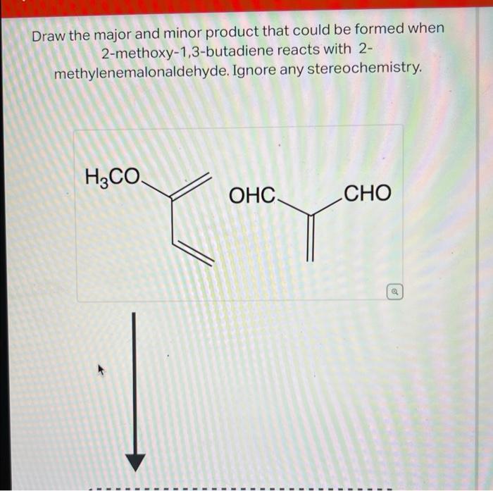 Solved Draw The Major And Minor Product That Could Be Formed