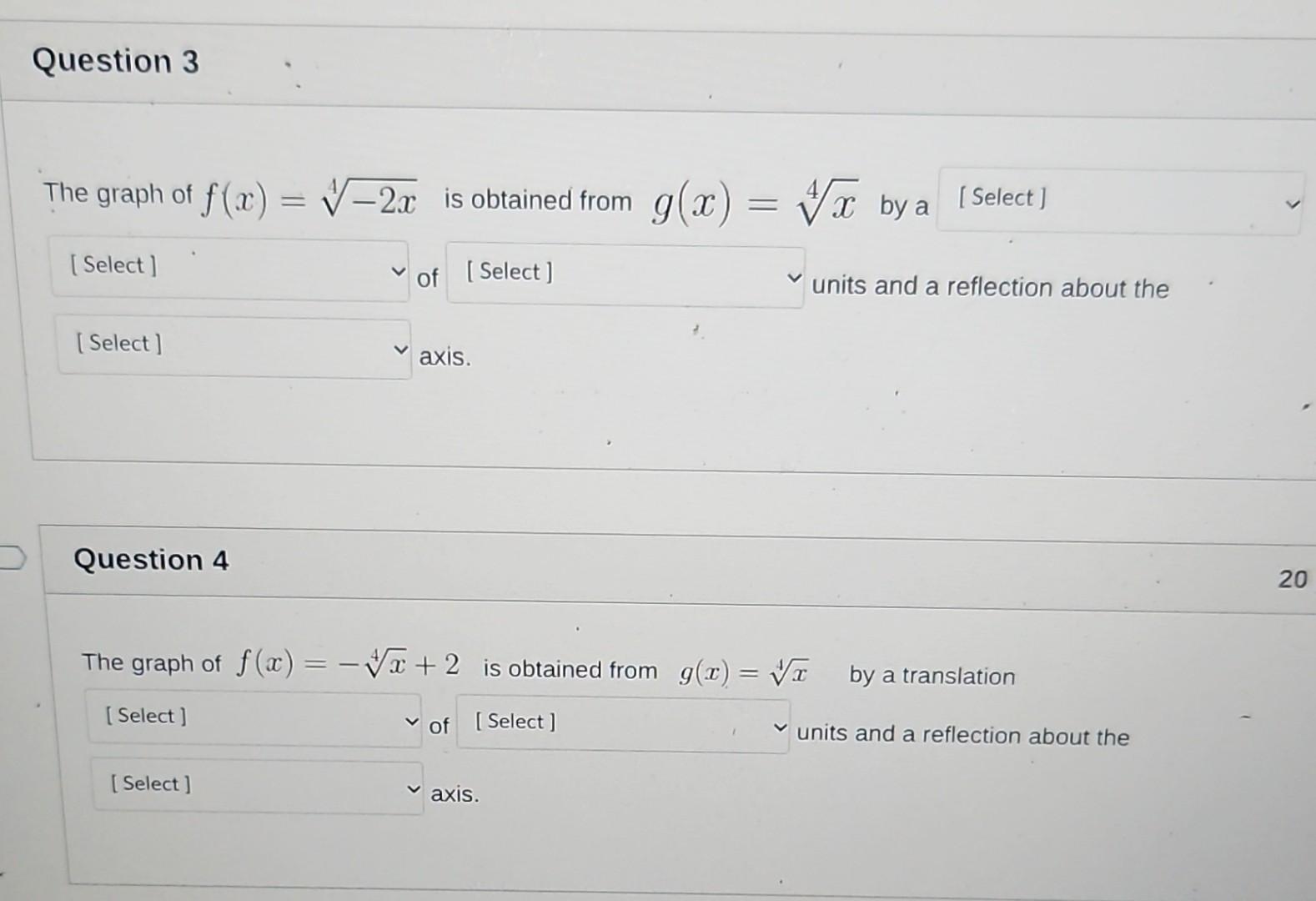 solved-the-graph-of-f-x-sqrt-4-2-x-is-obtained-chegg