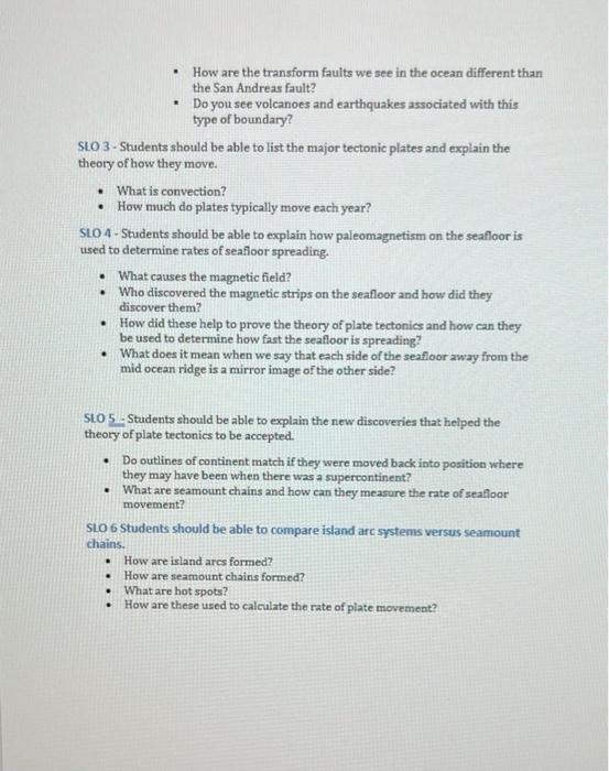 Solved Lesson 2 Learning Objectives Note Taking Template | Chegg.com
