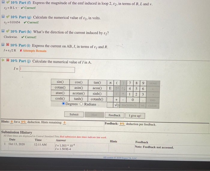 Solved A 8 Problem 2 A Rod Ab With Length L 0 105 M Chegg Com