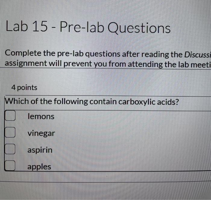 Solved Lab 15 - Pre-lab Questions Complete the pre-lab | Chegg.com