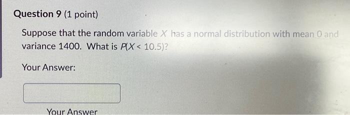 Solved Suppose that the random variable X has a normal | Chegg.com