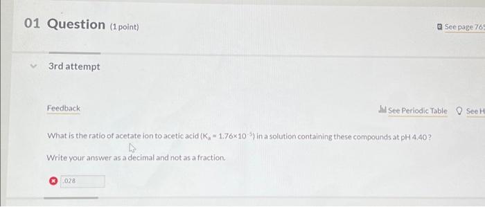 Solved 01 Question (1 point) See page 76 3rd attempt | Chegg.com