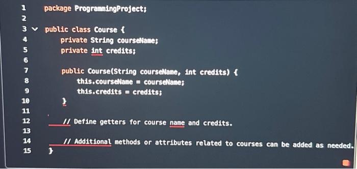 Create a Student Record System in Java that allows | Chegg.com