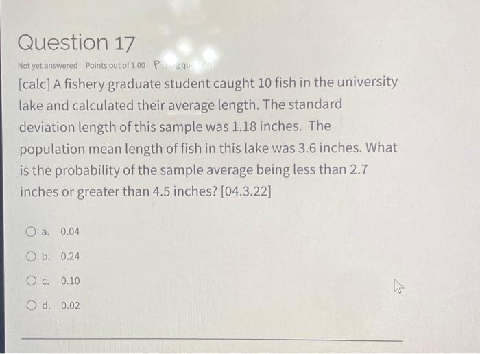 Solved Notyet answered Points out of 1.00P iqu [calc] A | Chegg.com