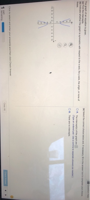 Solved 2.2.15 Determine whether the given points are on the | Chegg.com