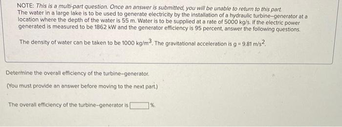 Solved NOTE: This is a multi-part question. Once an answer | Chegg.com
