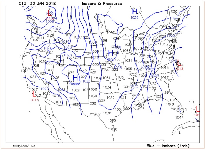 solved-1-isobars-are-drawn-in-4-millibar-intervals-1000mb-chegg