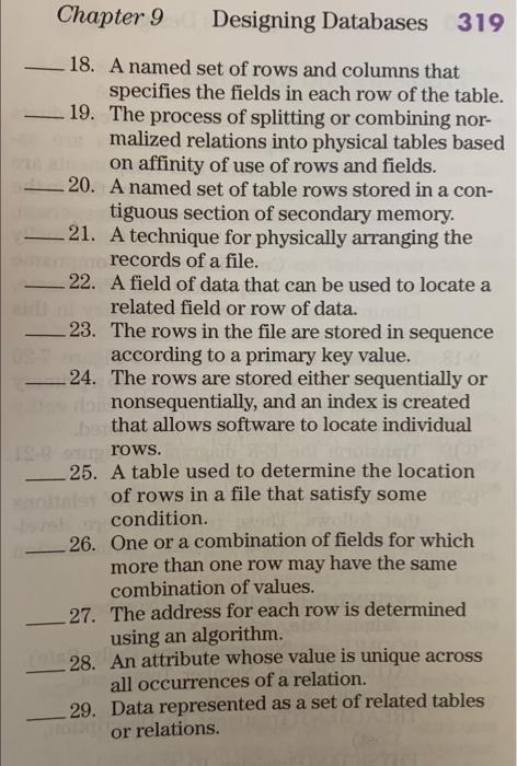 Solved Match each of the key terms with a definition that | Chegg.com
