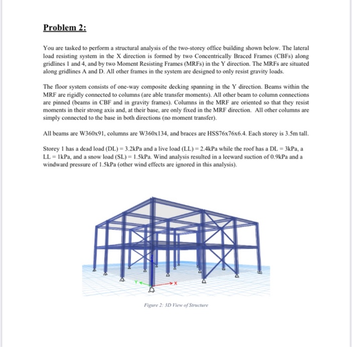 Download Problem 2 You Are Tasked To Perform A Structural Chegg Com