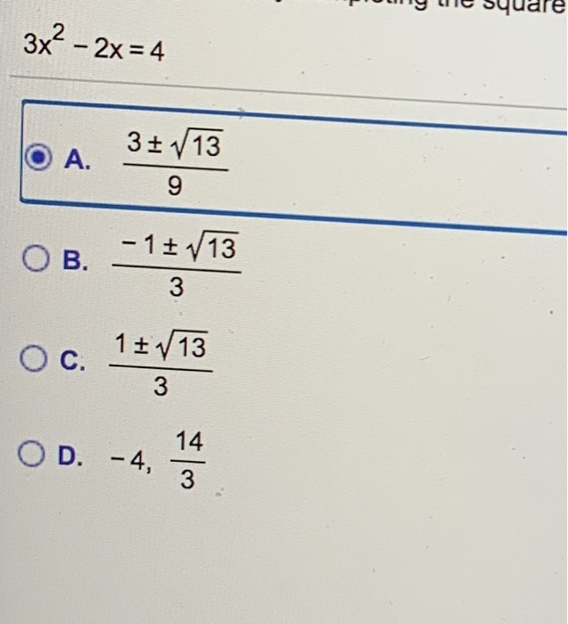 3 4x 3 )- 13