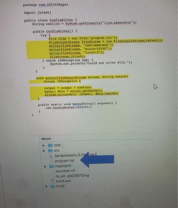 Solved 1. Create file for the program shown here. 2. Run | Chegg.com