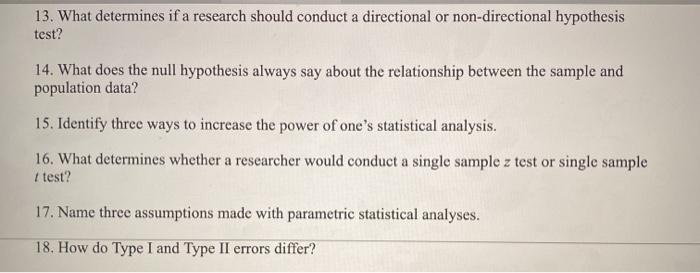 non directional research hypothesis example