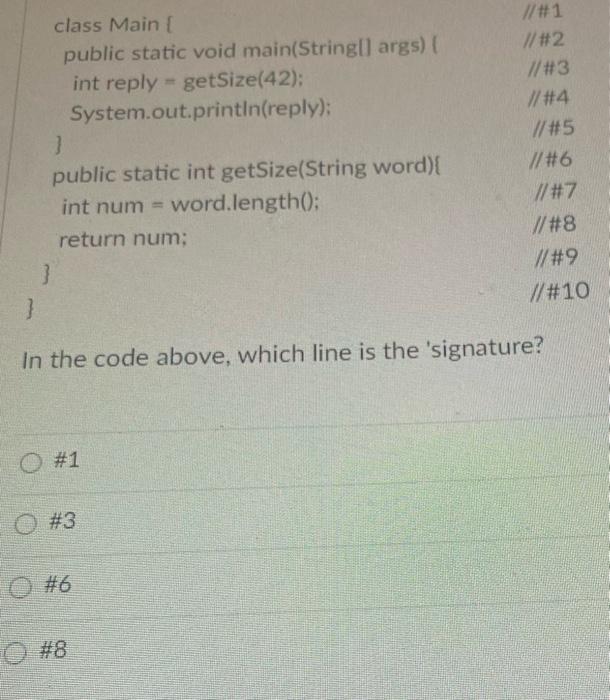 Solved public static char letter (String word, int indexn In | Chegg.com