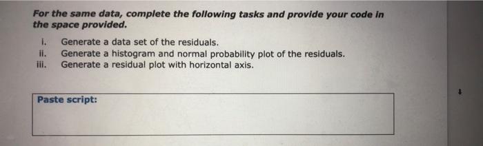 Preliminary R Tasks and Output Task 1 Enter the | Chegg.com