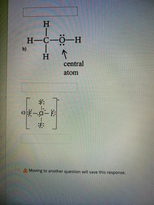 Solved For Each Of The Following Molecules Or Ions Determ Chegg Com