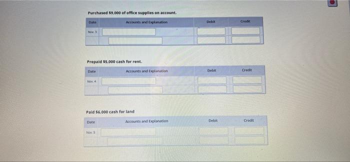 Solved Review the transactions and determine the accounts, | Chegg.com
