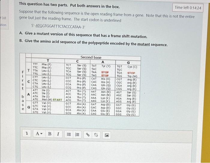 Solved How could a base substitution in an intron of a | Chegg.com