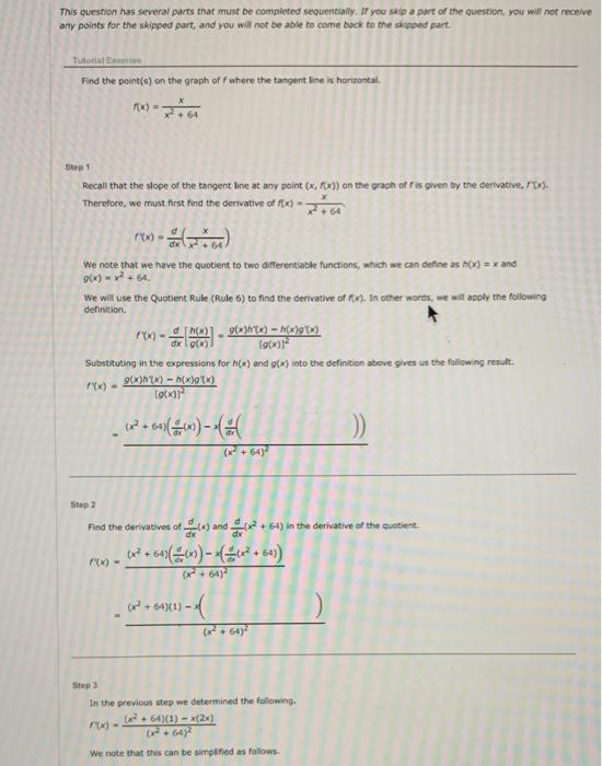 Solved This question has several parts that must be | Chegg.com