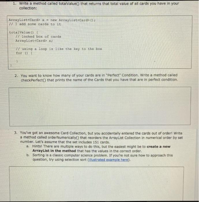 Solved I need help coding these problems, please include | Chegg.com