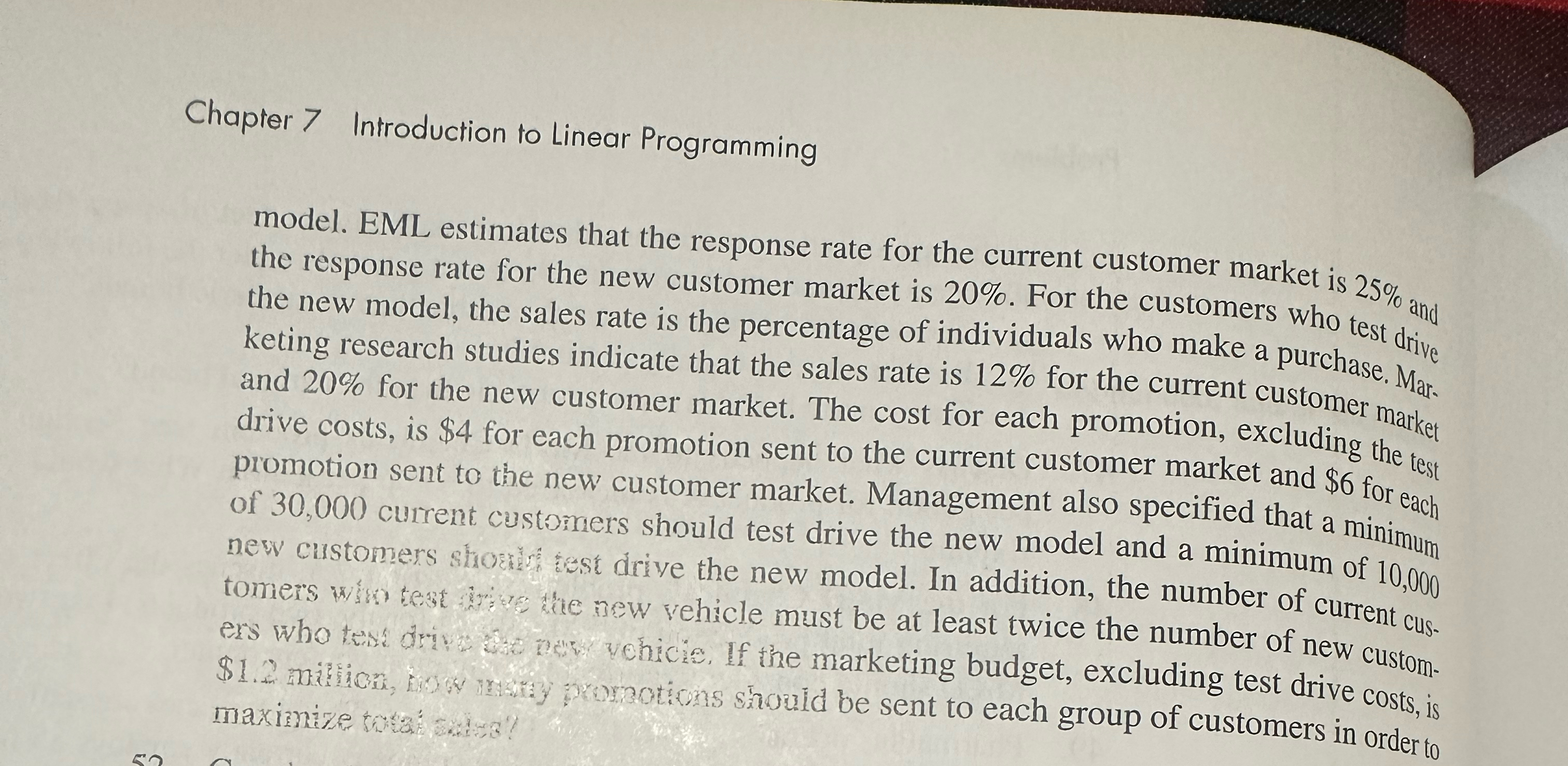 Solved Chapter 7 ﻿Introduction to Linear Programmingmodel. | Chegg.com