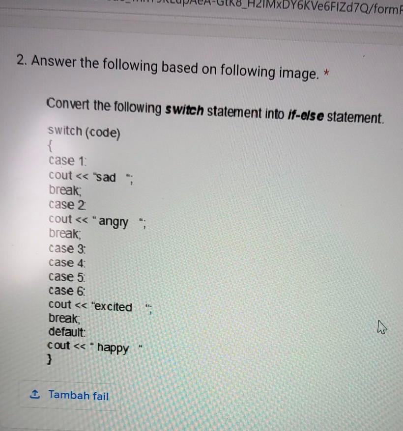 Solved 2. Answer the following based on following image. * | Chegg.com