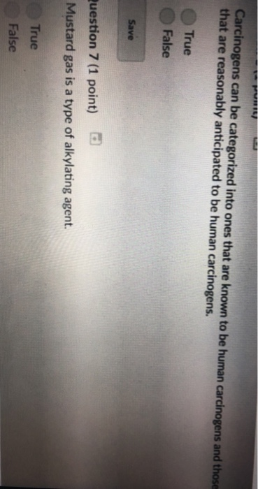 Solved Question 4 (1 point) d Asbestos is thought to cause | Chegg.com