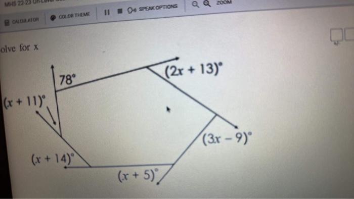 Solved for x | Chegg.com