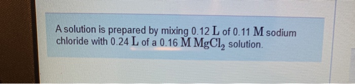 Solved What Volume Of A 0 20 M Silver Nitrate Solution Is Chegg Com   Image 