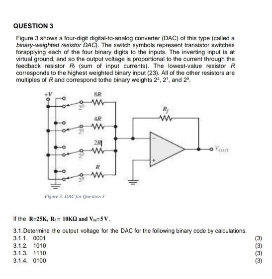 Solved QUESTION 3 Figure 3 shows a four-digit | Chegg.com